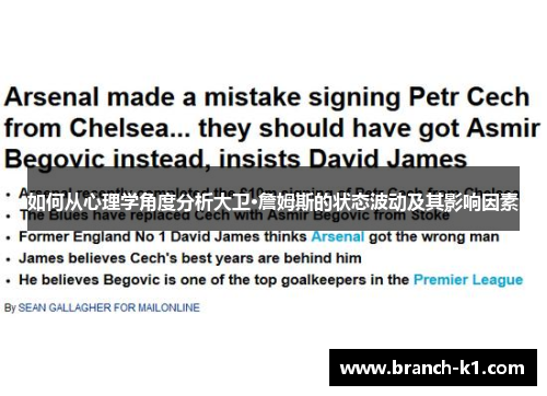 如何从心理学角度分析大卫·詹姆斯的状态波动及其影响因素
